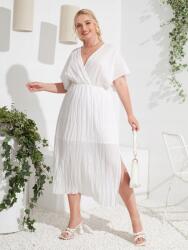 Shein LC76118 Shein Teszt Ruha MIDI Bélés Rövid Ujjú (14) XXL