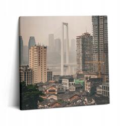 Wallfluent Vászonkép Canvas Vászonkép Vállra Régi város Chongqing 60x60 cm (010030010270000075411)