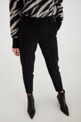 ICHI Fekete Elegáns Nadrág (38) (387362)