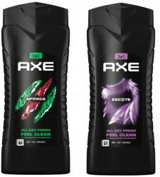 AXE MIX Tusfürdő, Africa és Excite, 800ml