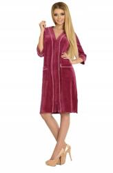 De Lafense Női fürdőköpeny De Lafense 974 bogyó M