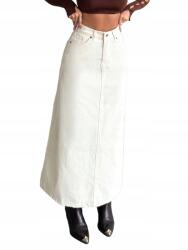 Shein Maxi Szoknya Bézs Farmer 36__36