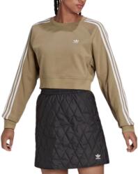 Adidas Női pulóver Adidas University T crop rövid khaki melegítő méret S 36 (H43923)