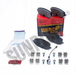Sunrich Fékbetétek Sunrich Első Audi/skoda/volkswagen Kesztyű+kenőanyag Ingyen