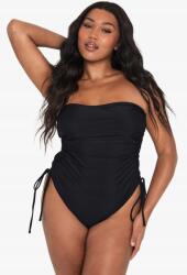 Boohoo CC51306 Boohoo Fodros Nyitott Vállú Fürdőruha (35) 48