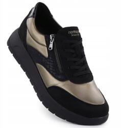 Remonte Fekete-arany félcipő Remonte D2V02-04 38 (D2V02-04)