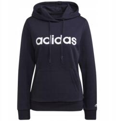 Adidas Essentials Linear kapucnis pulóver kenguru sötétkék méret Xs (H07797)