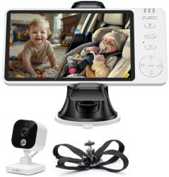 APPS2Car Elektronikus bébiőr 2in1 otthoni autós kamera 1080P (WT-EU-V3-S02-BM1)