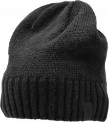 4F Téli sapka gyapjúból 4F fekete (4f)