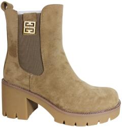 Goodin Bokacsizma Goodin HF317 MÉRET39 Bézs velúr (hf3187)