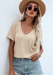 Shein Klasszikus Bézs Női Póló 34 Xs