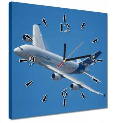 ZeSmakiem Órák 30x30 Utasszállító repülőgép A380 (H10334Z_Z1AI_30x30cm AZ)
