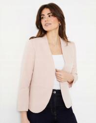 Wallis Klasszikus Világos Rózsaszín Blézer Sima Hosszú Ujjú Wallis 46