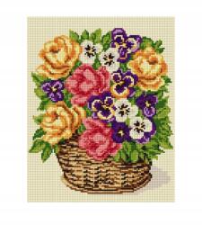 Ariadna nyomott mintás vászon 24x30 hímzéshez 6019 (epasma)