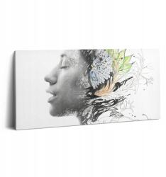 Wallfluent Canvas Fotó Vászon Nappali Gyors Összeszerelés Absztrakt Fej Női (010030010010000074613)