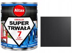  Altax Zománcfesték Szuper Tartós 0, 75L Matt Fekete (58102-09-000075)