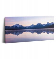 Wallfluent Vászonkép Canvas Lakberendezés Nappali Hegyek tükröződése a vízben 100x50 (010030010010000276836)