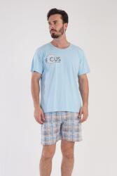 Férfi pizsama rövid nadrág 3050466915 L kék