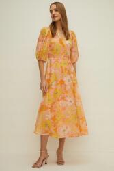 Oasis Kötött Ruha, Size XL, narancssárga, rózsaszín, többszínű