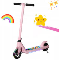  Elektromos roller gyerekeknek E8 100W 10km/h 60kg rózsaszín Lányok (Hulajnoga elektryczna dla dzieci różowy)