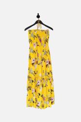  Desires Sárga Ruha Ujjatlan Mintás (s) (589608)