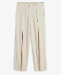 Bonprix fodros női nadrág, Size 40, bézs színű, poliészter/viszkóz