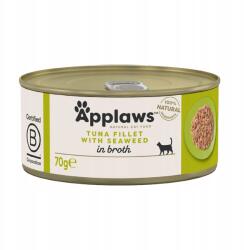 Applaws Premium Nedves macskaeledel 100% adult tonhal alga broth 70g