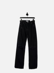 Bershka Fekete Lyukacsos Farmernadrág (34) (522087)