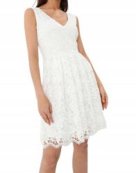 Mohito EC34116 Bő Szabású Csipkés Ruha Mini V-nyakkivágással XL