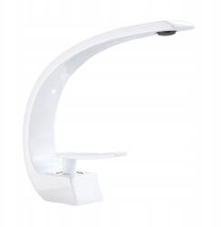  Álló Mosdócsaptelep Fehér Matt Króm Fehér Csaptelep (W0001-WHITE)