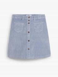 Bonprix Kordbársony Szoknya, kék, Size 50, stretch