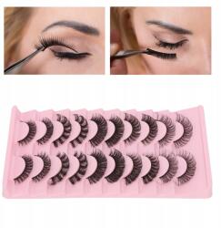  Műszempilla Szett Kézzel Készített DD Ív 10 Pár (1410220092211)