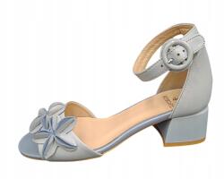 Kordel 2510 bőr szandál, 37- méret , kék (2510)