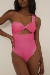 NA-KD Rózsaszín Egyrészes Fürdőruha Aszimmetrikus Jelmez Na-kd S