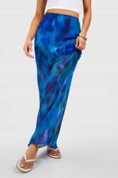 Boohoo Petite Chiffon Maxi Szoknya, Size 38, magas derekú, 100% poliészter