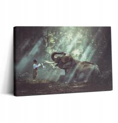 Wallfluent Vászonkép Canvas Hálószobába Látványos Fiú Könyvvel 30x20 cm (010030010150000075310)