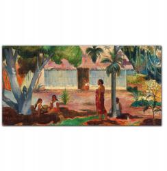 Coloray Vászonkép Falusi kunyhók őslakosok Gauguin 100x50 (010030010010000017643)