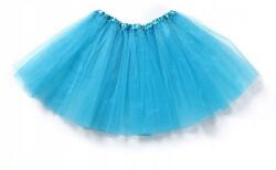 Tüllszoknya óvodás lányoknak tutu 3 rétegű Türkizkék