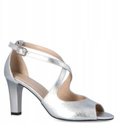 Kotyl Táncos bőr szandál Kotyl 4325 Ezüst 41 (KOTYL 4325)