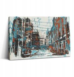 Wallfluent Fotó Vászonkép Vendégszobabe Összeszerelésre kész Utcaművészet (010030010150000055858)