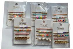  Trendz mandzsettagomb, arany (3200612)