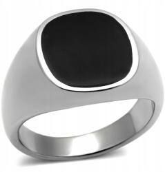 ArtWings Férfi jelvény ezüst-fekete black hole méret19 20 21 sebészeti acél 316 L (SM1)