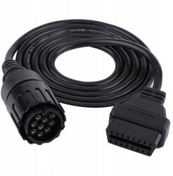  Diagnosztikai Kábel Adapter Motorhoz 10 Pin Férfi OBD2 16 Pin (QC03592)