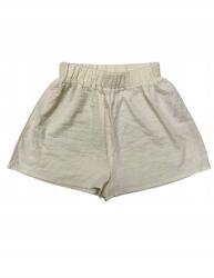 Boohoo T11410 Boohoo Magas Derekú Rövidnadrág Ekrü (25) M