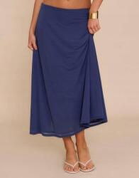 Prettylittlething Sötétkék Klasszikus Midaxi Szoknya Sima Egyenes Prettylittlething 38