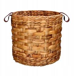 24garden Fonott natúr kosár boho fedél fogantyúkkal