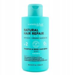 somnis&hair Natural Hair Repair sampon és hajmaszk 2 az 1-ben250ml (8436009786386)