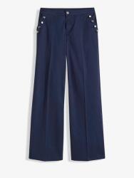 Bonprix 42-ES Twill Nadrág Széles Szárrésszel