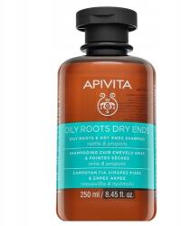 APIVITA Oily Roots & Dry Ends sampon erősítő sampon zsíros bőrre (5201279071707)