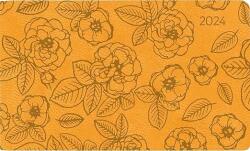 Ladytimer To Go Deluxe Honey, elegáns zsebnaptár 2024-re